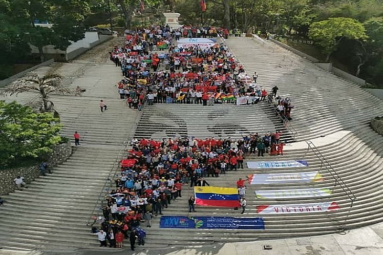 Homenagem a Chávez, defesa da soberania venezuelana e da Revolução Cubana foram tema do encerramento protagonizado