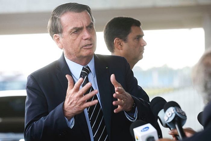 Bolsonaro esteve em Pelotas (RS), durante evento para inaugurar 47 km de duplicação da BR-116