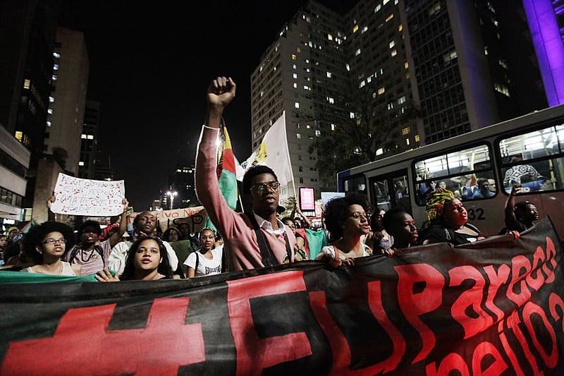 2ª Marcha Internacional pelo fim do extermínio do povo negro, em São Paulo