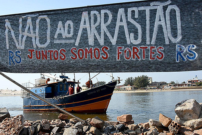 Mobilização reuniu setor pesqueiro gaúcho em defesa da restrição aprovada em 2018