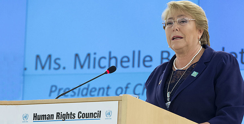 Fórum do qual Bachelet participa avalia conquistas e desafios pendentes desde 1998, ano em que a ONU aprovou apoiar e defender ativistas