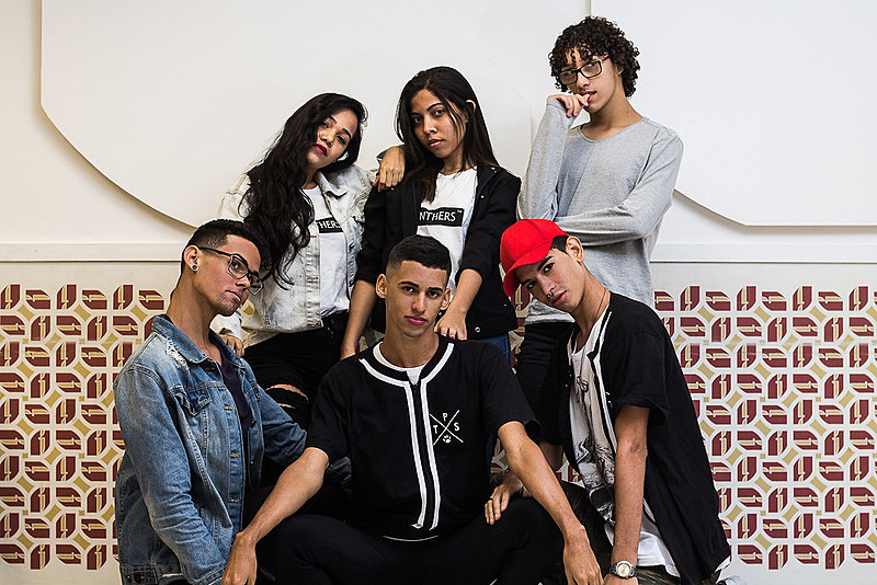 O grupo de dança de rua Hunthers é uma das atrações