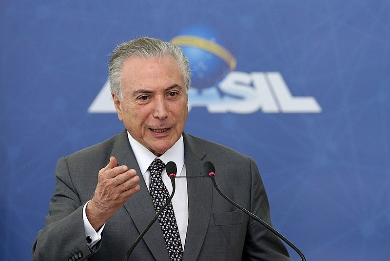 Michel Temer (MDB) deve fazer pronunciamento na noite desta sexta (16) sobre decreto que institui intervenção militar no Rio de Janeiro
