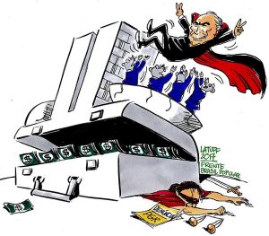 Charge do Latuff: Congresso venal livra a cara de Temer