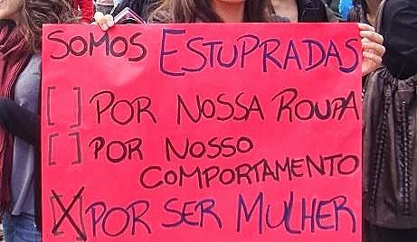 No Brasil, a cada 11 minutos uma mulher é estuprada, segundo dados do Fórum Brasileiro de Segurança Pública (FBSP). Em 2014, foram quase 50 mil mulheres vítimas desse crime, no país.