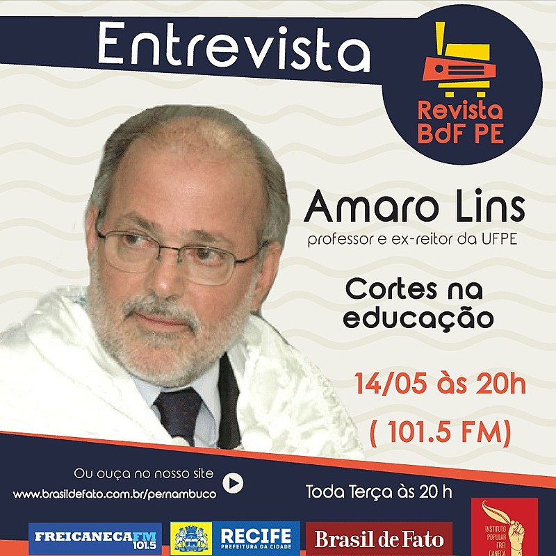 Amaro Lins foi reitor da UFPE de 2003 a 2011