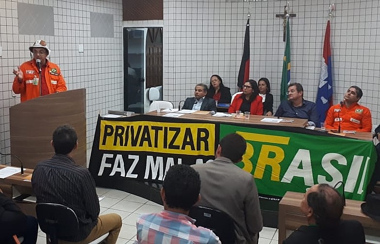 Sindipetro-PE/PB denunciou o leilão da área AE-10 antes operacionalizada por empresa estatal