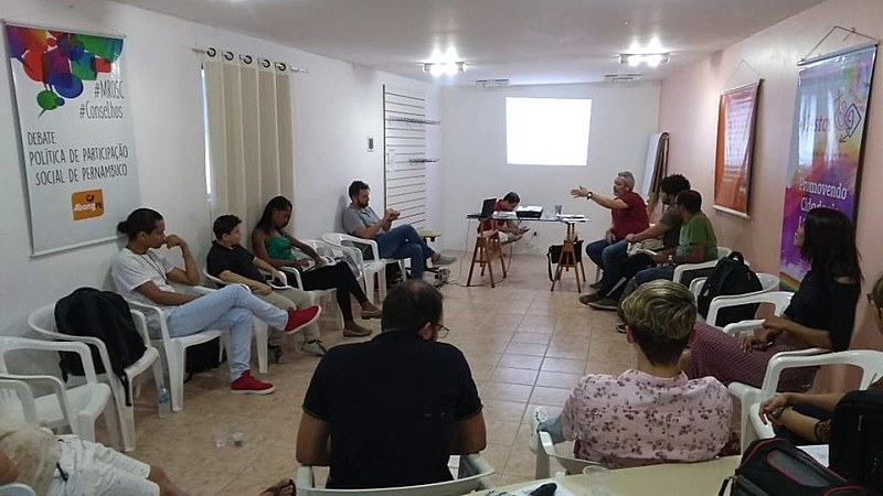 "o foco da Gestos neste treinamento é capacitar ativistas pertencentes às populações-chave para multiplicar informações entre seus pares"