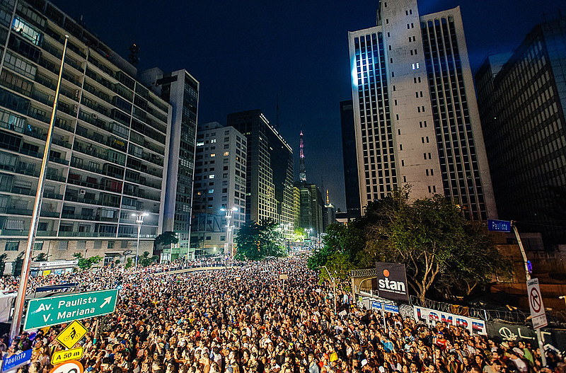 Comemoração dos 462 anos de São Paulo, em 2016