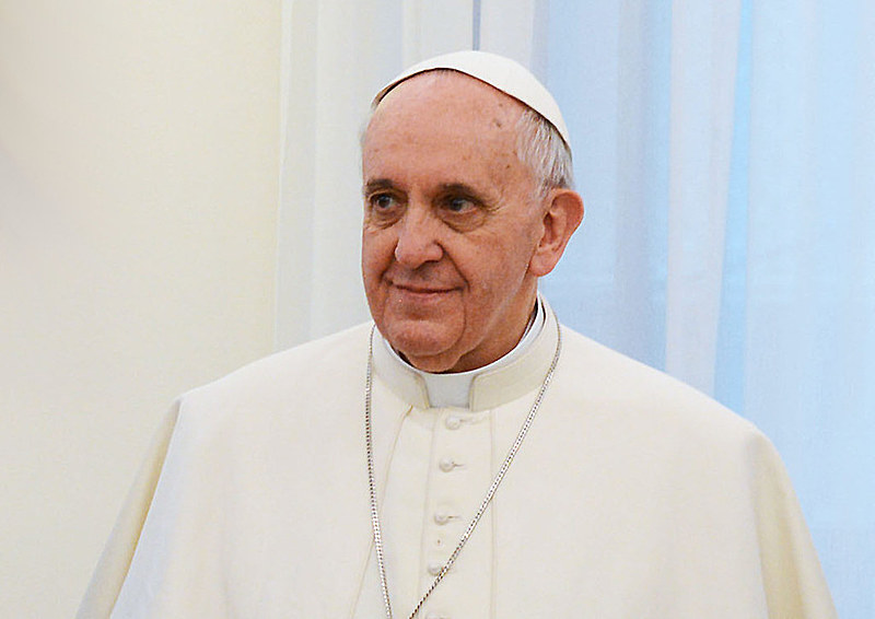 Papa Francisco em março de 2013, durante visita à presidenta Cristina Kirchner, na Argentina
