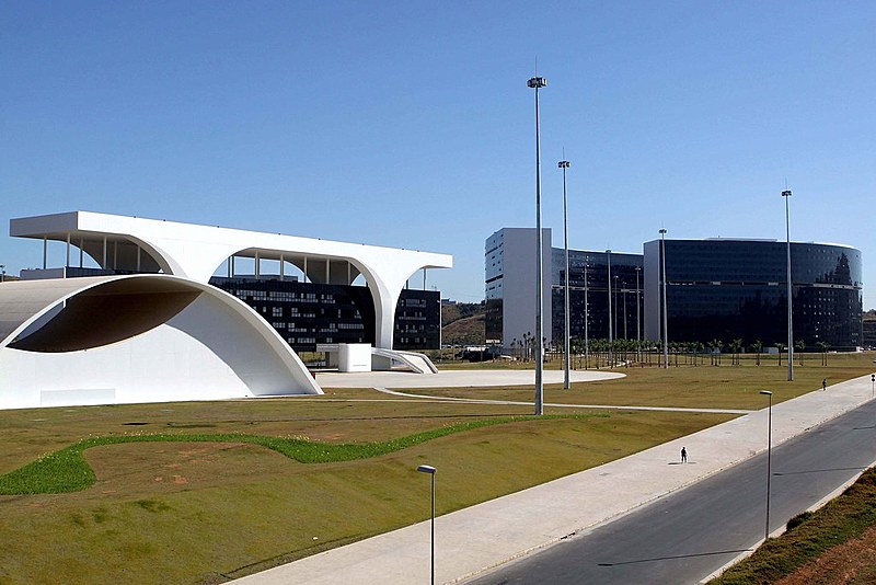 Cidade Administrativa, em Belo Horizonte