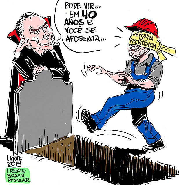 "É a hora de todo o povo brasileiro, que constrói com sangue e suor este país, assumir a história nas mãos"