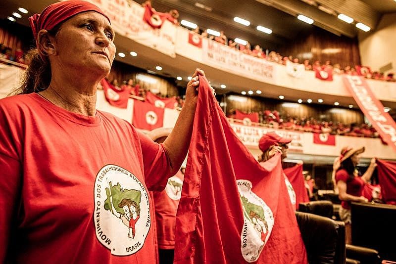 "Nossa luta é contra o machismo e o racismo, dois pilares que operam na base da sociedade para violentar as mulheres”, Kelly Manfort, do MST