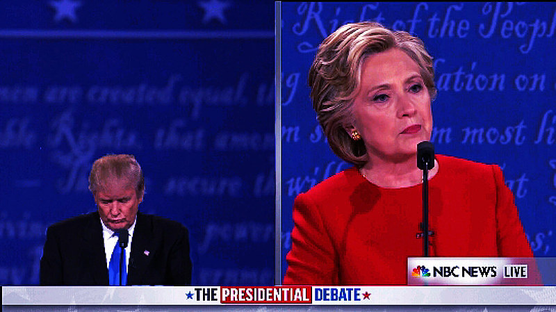 Hillary Clinton e Donald Trump tiveram primeiro debate televisionado