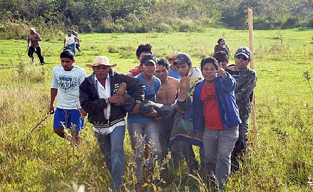 Oziel Gabriel, do povo Terena, foi assassinado em 2013 aos 35 anos