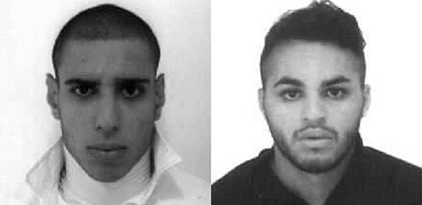 Alípio dos Santos e Ricardo do Nascimento, suspeitos de espancar o ambulante Luiz Carlos Ruas até a morte