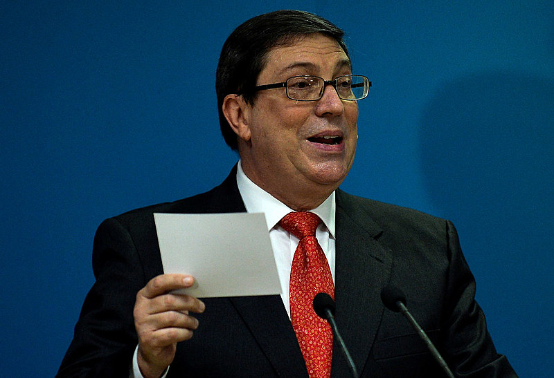 Segundo ministro das Relações Exteriores de Cuba, Bruno Rodríguez, expulsões “merecem absoluto rechaço"