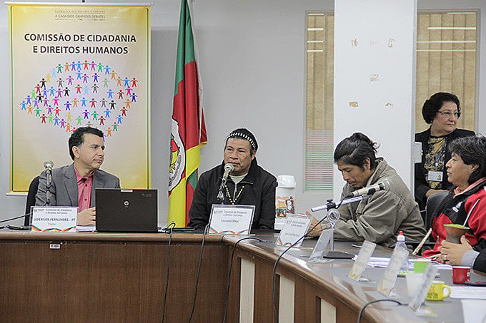 Cacique Leonardo pediu agilidade da resolução do problema em audiência proposta pelo deputado Jeferson Fernandes (PT)