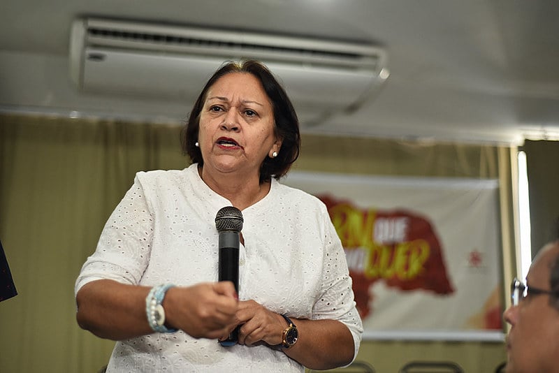 Fátima Bezerra foi eleita governadora do Rio Grande do Norte nas eleições de 2018