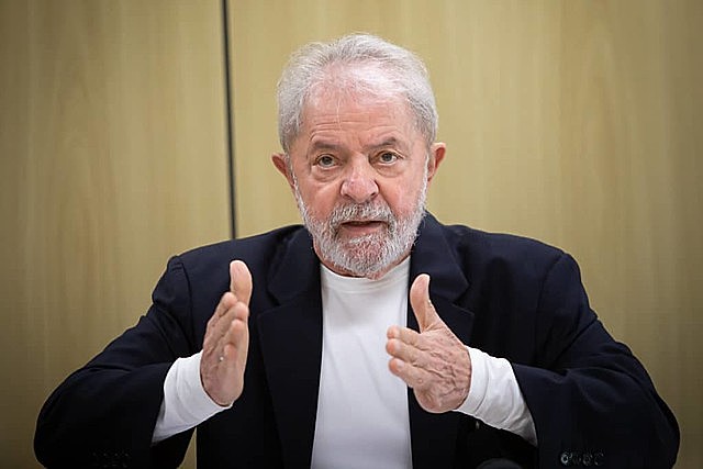 O ex-presidente Lula está preso desde abril de 2018