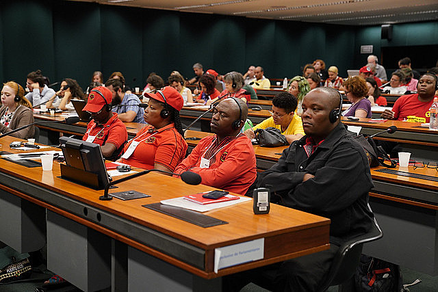 Approximately 120 people took part in the two-day summit in Brasília, the capital of Brazil