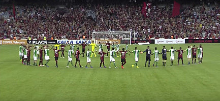 Times entram em campo, mas decidem não realizar partida