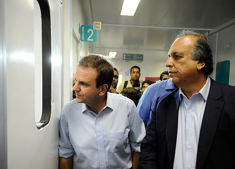Ex-prefeito do Rio, Eduardo Paes, e o governador do estado, Luiz Fernando Pezão são suspeitos de receber propina da Odebrecht