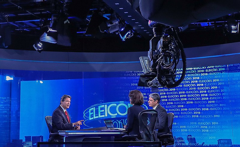 Fernando Haddad, candidato do PT à presidência, foi entrevistado no ‘Jornal Nacional’