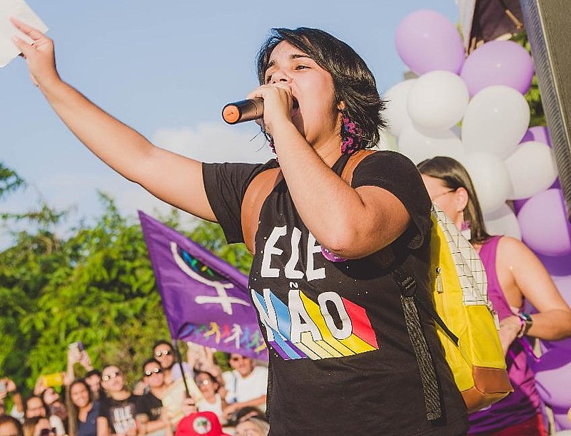 As mulheres foram as principais protagonistas dos atos nos 20 municípios onde ocorreram o #EleNão.
