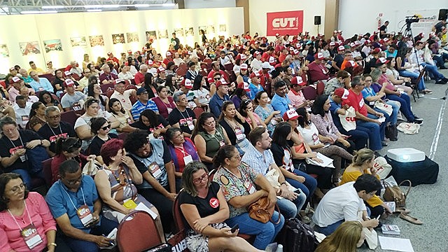 Wil Pereira foi reconduzido para a presidência da CUT CE na companhia da nova gestão para o mandato 2019/2023