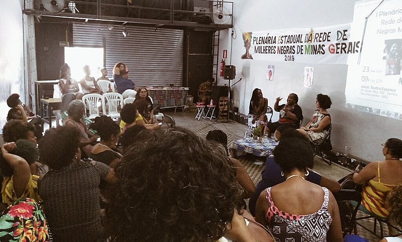 Primeira atividade organizativa, em 2019, da Rede de Mulheres Negras de Minas Gerais aconteceu no sábado (23)