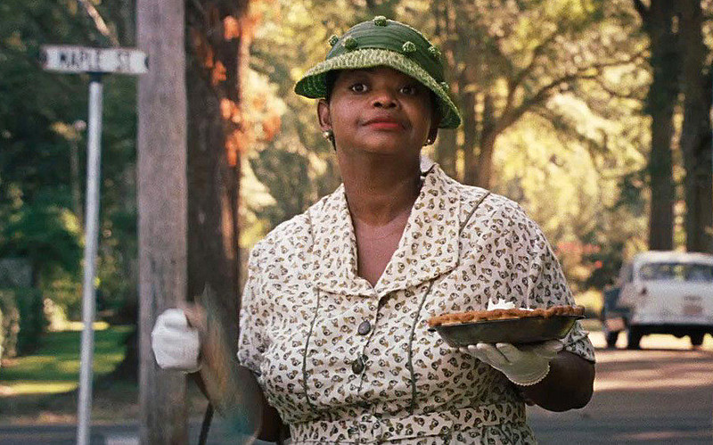 Minny Jackson, personagem interpretada por Octavia Spencer no filme " Histórias Cruzadas"