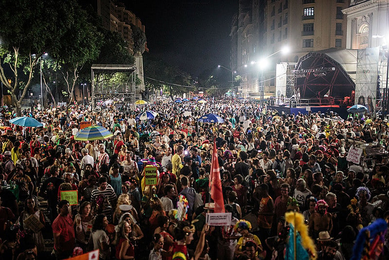 Bloco popular Fora Temer, Rio de Janeiro