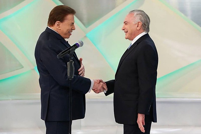Desde o ano passado, Temer e o dono do SBT conversam sobre apoio à reforma da Previdência