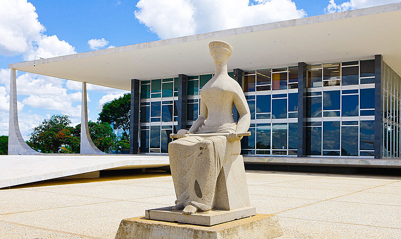 Fachada do Supremo Tribunal Federal (STF), em Brasília (DF)
