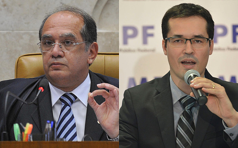 Em conversas divulgadas, Dallagnol chama Mendes de "brocha institucional"