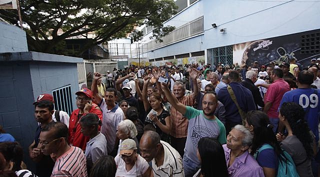 Foram instalados mais de 14 mil centros de votação em toda a Venezuela