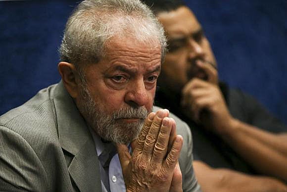Lula appears in the opinion polls as the best rated presidential candidate among Brazilian voters