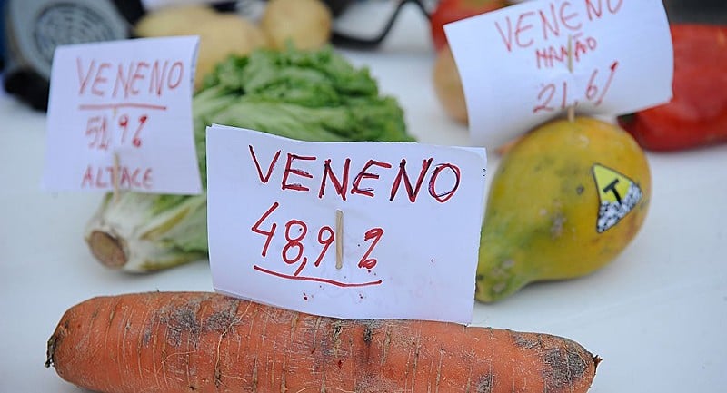 Brasil é o maior consumidor de agrotóxicos do mundo em números absolutos