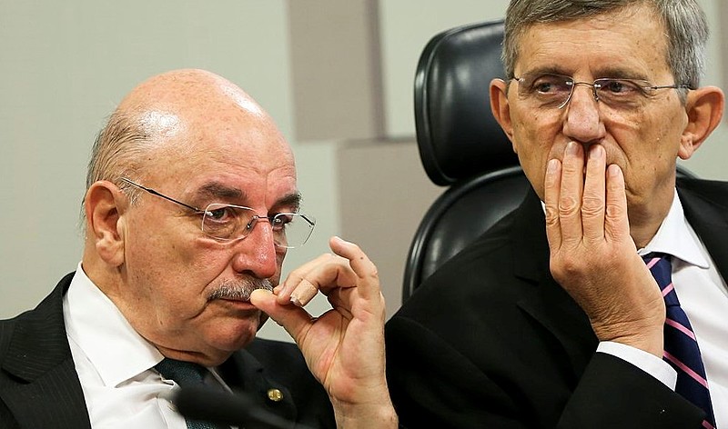Osmar Terra (à esquerda) durante audiência na Câmara em 2018: censura deu prejuízo de R$ 1,8 bi aos cofres públicos