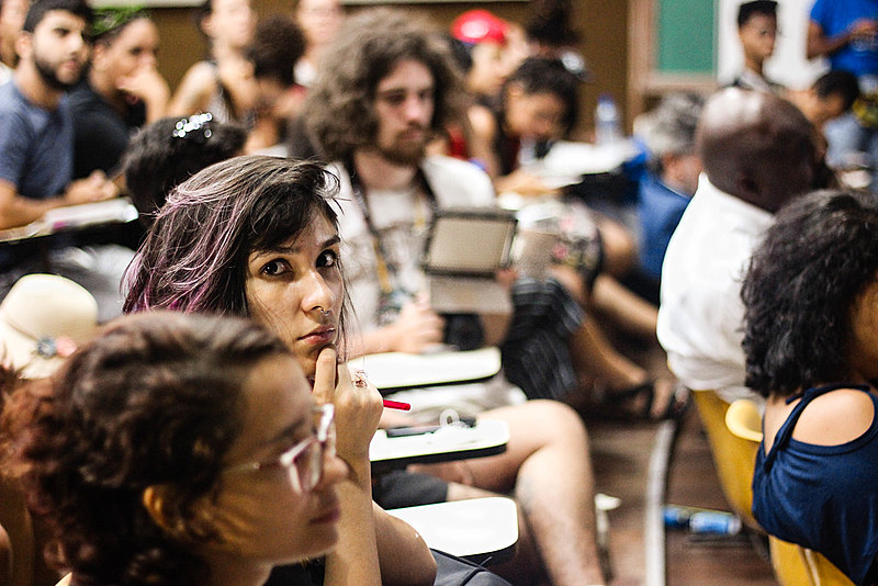 Dos alunos matriculados em 2014 cerca de 11% afirmaram ter uma renda familiar de 1 a 2 salários mínimos. Em 2018 esta porcentagem foi de 18%