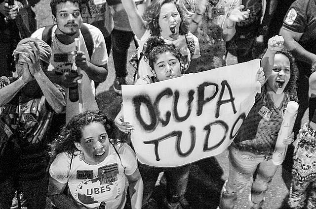 Protesta contra la PEC 55, en Rio de Janeiro, el viernes pasado (25)
