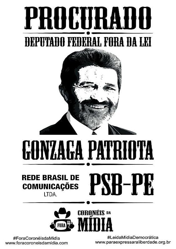 Deputado federal Gonzaga Patriota (PSB-PE) é um dos parlamentares que detém concessão pública para rádios, apesar de ser algo proibido por Lei.