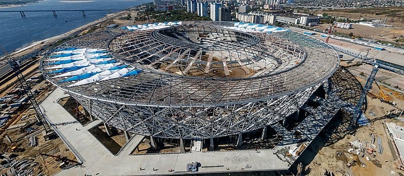 Quatro operários morreram durante as obras em Nizhny Novgorod