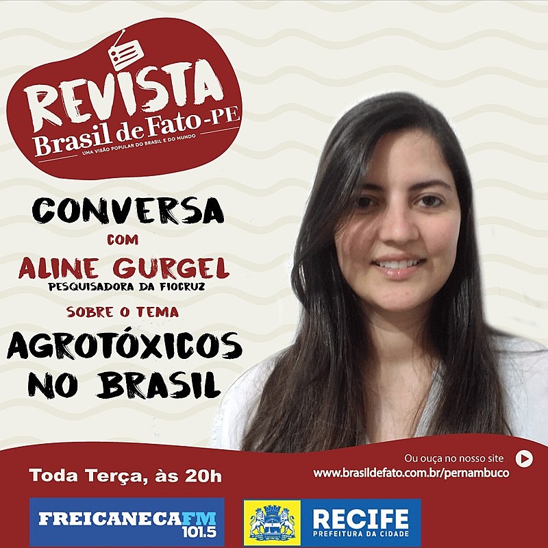 Aline Gurgel analisou a produção de alimentos e apresentou propostas para uma alimentação saudável