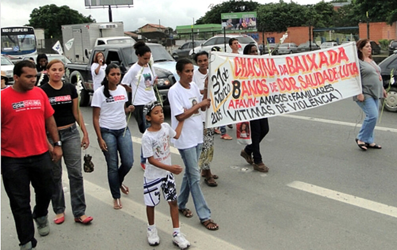 Ato em memória das vítimas assassinadas por agentes do estado ocorre neste domingo (31) na cidade de Nova Iguaçu