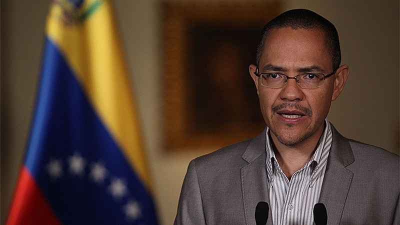 Ernesto Villegas, ministro de Comunicação e Informação da Venezuela