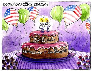 Bolsonaro pediu as "comemorações devidas" no aniversário do golpe de 64...