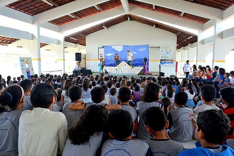 Peça “Sal, Menino Mar” está sendo exibida em oito escolas públicas da Grande Natal