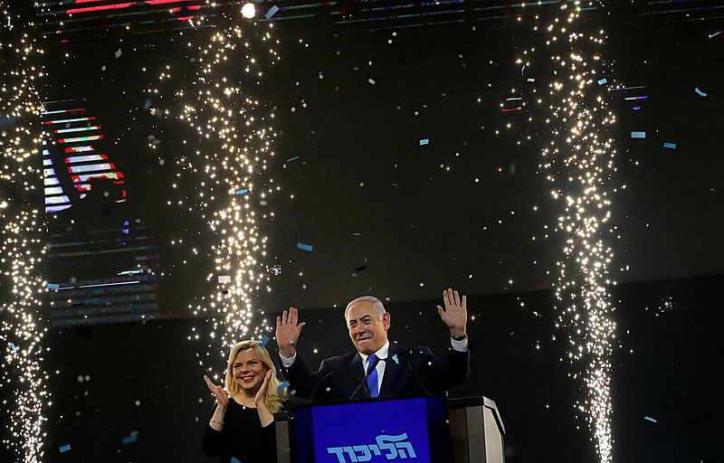 Netanyahu agradeceu "aos cidadãos de Israel" e afirmou que começará "a formar um governo já esta noite"